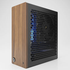 Densium APU case Mini ITX with hardwood front panel