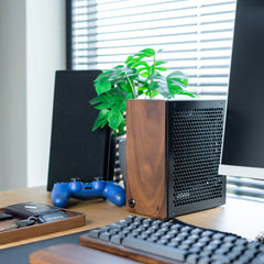 Densium 4 V2 SFF case Mini ITX with hardwood front panel