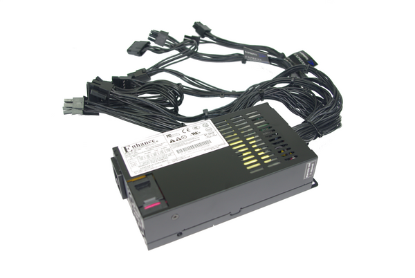 FlexATX 電源 enhance ENP766L Enhance ENP-7660B - 600W Flex ATX 1U Platinum power supply – Overtek