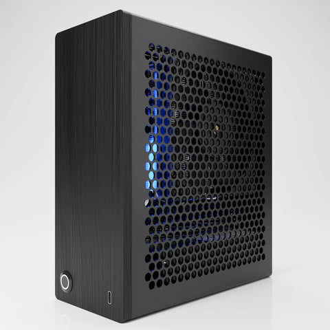 Densium APU case Mini ITX with hardwood front panel