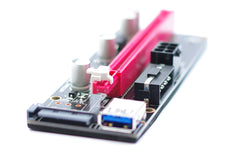 PCI-E 1x to 16X Riser VER009S  USB3.0 Data Cable Crypto Mining