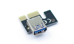 PCI-E 1x to 16X Riser VER009S  USB3.0 Data Cable Crypto Mining