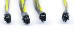 Riser card power cable supporting 3 riser cards