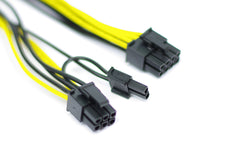 EPS12V 8pin to EPS12V 8pin + PCI-E 6+2pin adapter cable