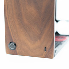 Densium 4 Plus V2 SFF case Mini ITX with hardwood front panel